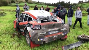 Azores Rallye 2019 - SS15 Lukyanuk Crash