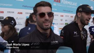 Roma ePrix: José María López, Dragon Racing