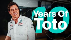 10 lat Toto Wolffa w Mercerdesie