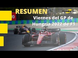 Resumen del viernes de Libres en el GP de Hungría 2022 de F1