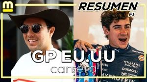 COLAPINTO BRILLA Y CHECO LUCHA EN EL GP EE.UU DE F1 2024