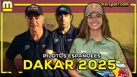 Estos son los pilotos españoles que correrán el Dakar 2025