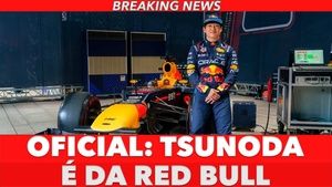 OFICIAL: TSUNODA NA RED BULL, LAWSON NA RACING BULLS já no Japão