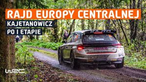 Rajd Europy Centralnej 2023 - Kajetan Kajetanowicz po I etapie