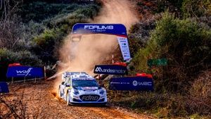 Rajd Chile 2024 - Odcinek testowy