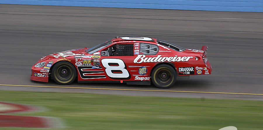 Earnhardt soars in darkness to PIR win