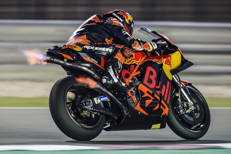 Johann Zarco hat mit der KTM Mühe: