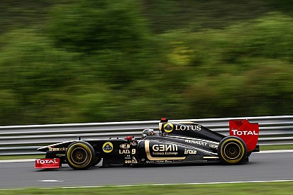 Lotus Renault Hungarian GP Friday Practice Report
