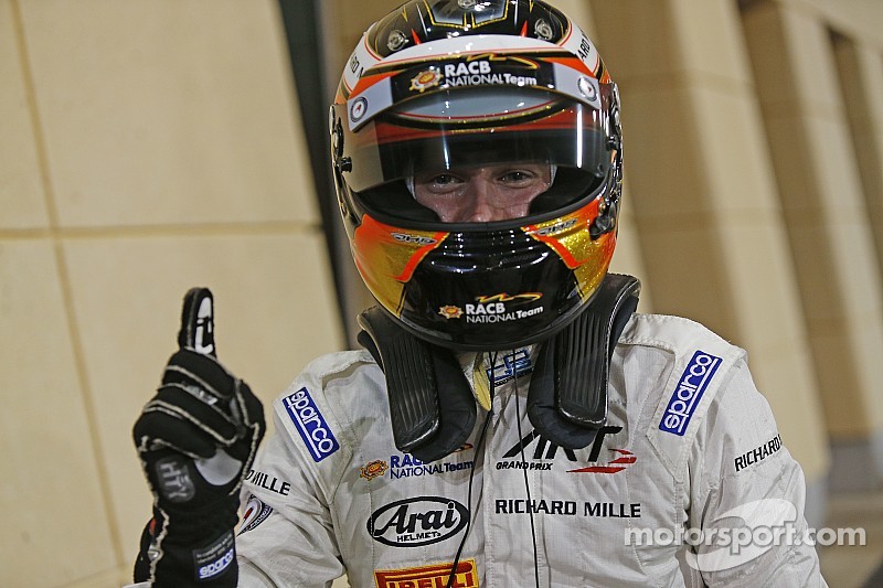 Le poleman Stoffel Vandoorne, ART Grand Prix