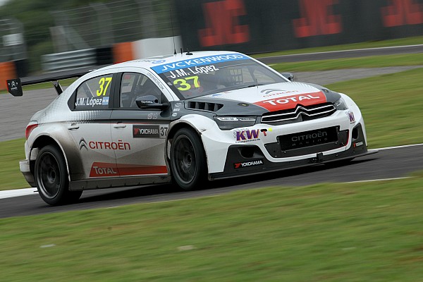 L&oacute;pez se mantuvo al frente en la segunda pr&aacute;ctica