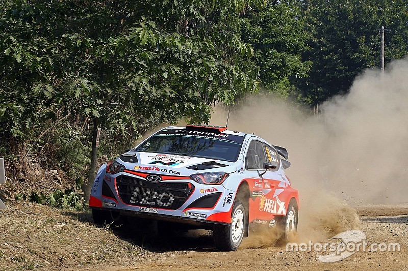 Sordo devant les DS3 au shakedown, première superspéciale ce soir