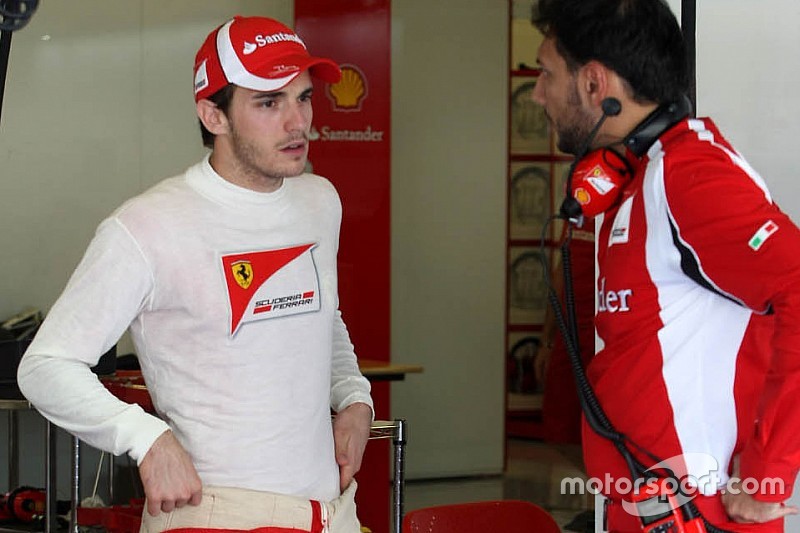 Jules Bianchi, piloto de testes da Scuderia Ferrari