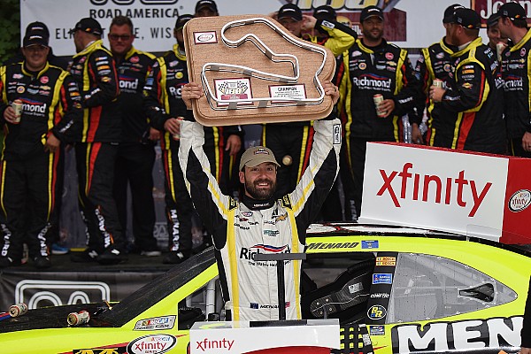 Menard escapa al triunfo en Road America