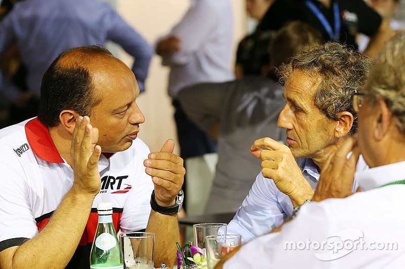 Frederic Vasseur, ART GP com  Alain Prost