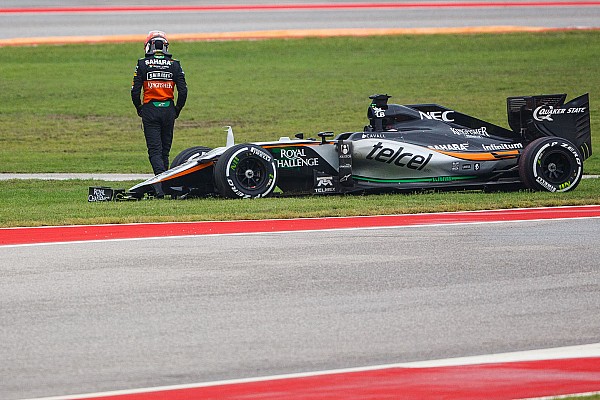 Em m&aacute; fase, Hulkenberg recebe apoio da Force India