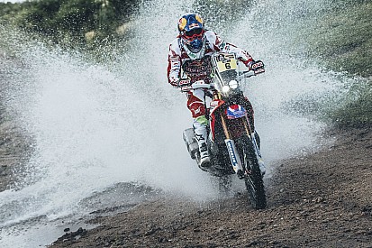 Dakar motoren: Barreda wint en neemt leiding over