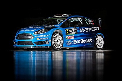 Mit neuen Farben: M-Sport stellt neues WRC-Fahrzeug für 2016 vor