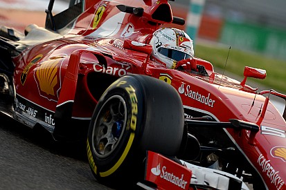 Sebastian Vettel testet auf der Ferrari-Hausstrecke Fiorano