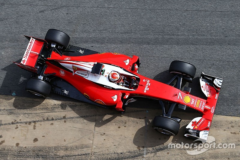 Formel-1-Test in Barcelona: Kimi Räikkönen mit dritter Ferrari-Bestzeit
