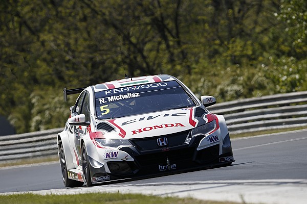 Michelisz lidera un 1-2-3 de Honda en el inicio del WTCC en Hungría