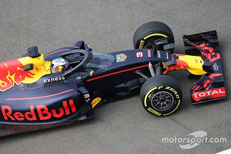 Ricciardo promuove la visibilità del parabrezza Red Bull