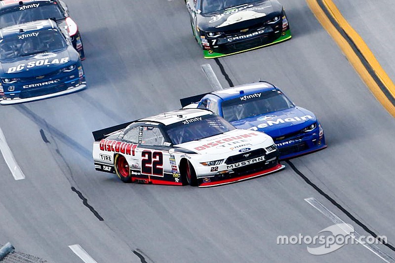 Joey Logano, Team Penske Ford crash