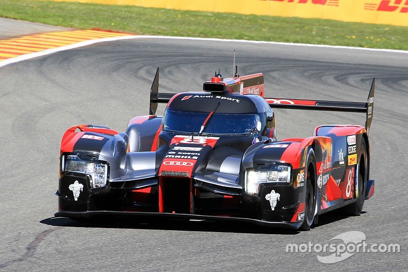 #8 Audi Sport Team Joest, Audi R18 e-tron quattro: Lucas di Grassi, Loic Duval, Oliver Jarvis