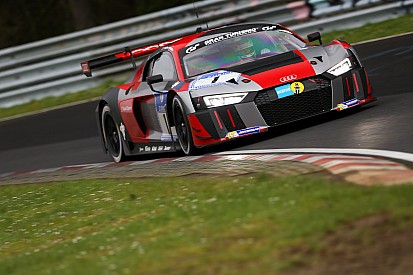24h Nürburgring: Provisorische Pole-Position für Audi im Regen