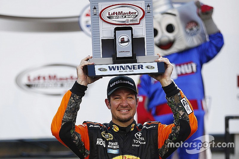 Polesitter Martin Truex Jr., Furniture Row Racing Toyota