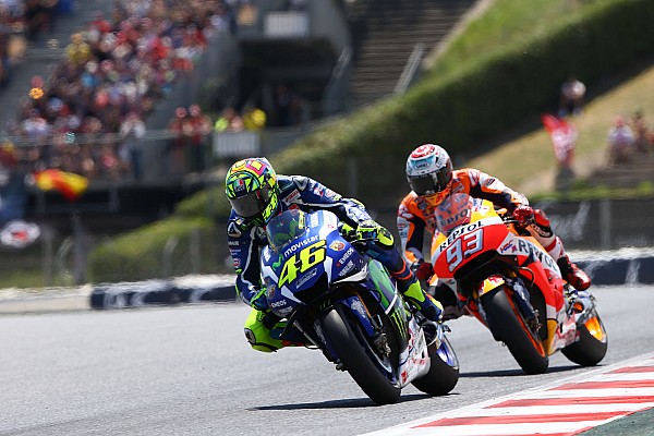 Rossi domina a Márquez en Catalunya