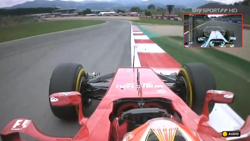Raikkönen munkában az időmérőn a Red Bull Ringen: Onboard felvételek