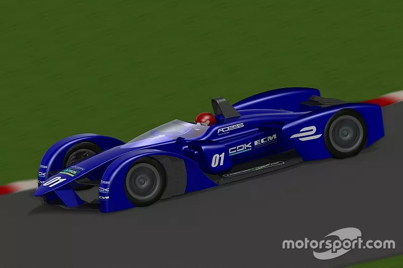 Le projet de ch&acirc;ssis propos&eacute; par TEOS pour la Formule E