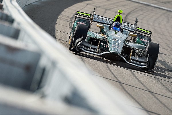Newgarden compara la carrera en Iowa con un videjuego