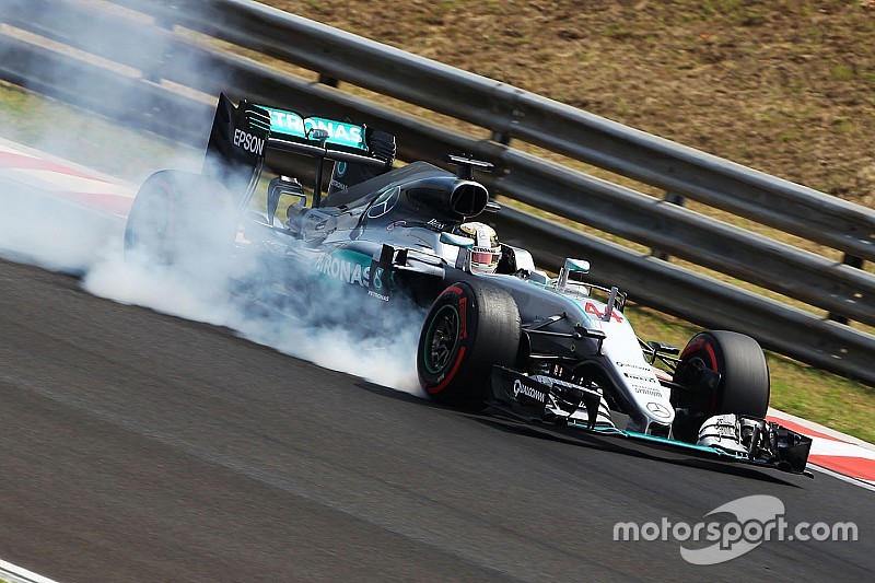 Verbremser: Lewis Hamilton, Mercedes AMG F1 W07 Hybrid