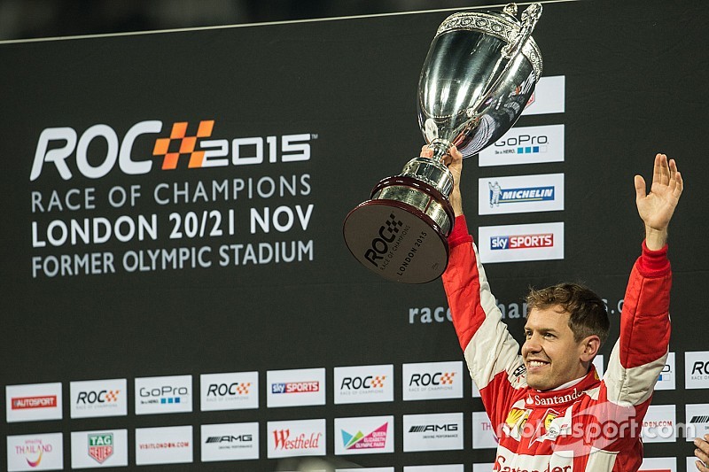 Winner Sebastian Vettel