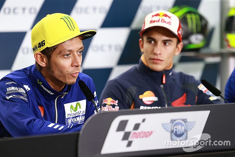 Valentino Rossi, Yamaha Factory Racing, Marc Marquez, Repsol Honda Team