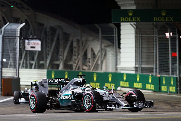 &ldquo;N&atilde;o somos favoritos&rdquo; para GP de Cingapura, diz Mercedes 