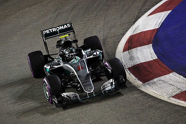 Rosberg, adelante en el último entrenamiento de Singapur