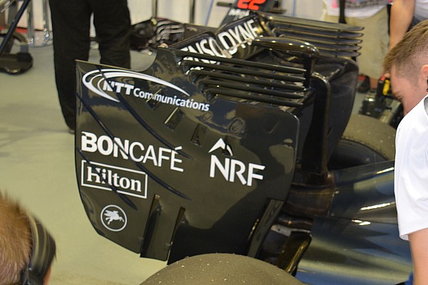 T&eacute;cnica: endplates del aler&oacute;n trasero del McLaren en Singapur