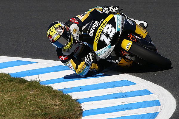 Luthi gana por delante de Zarco, que se va en el mundial por la caída de Rins