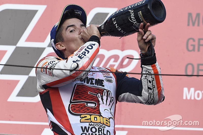 Podium: race winner Marc Marquez, Repsol Honda Team