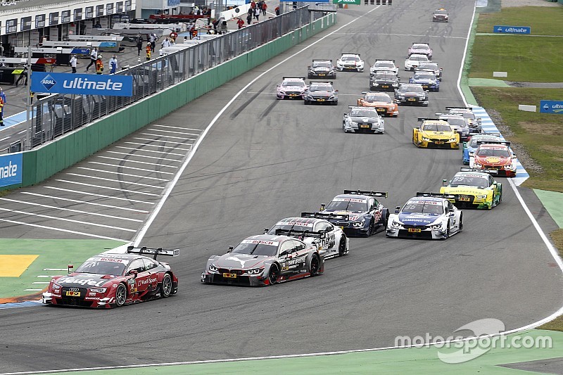 Départ : Miguel Molina, Audi Sport Team Abt Sportsline, Audi RS 5 DTM, en tête