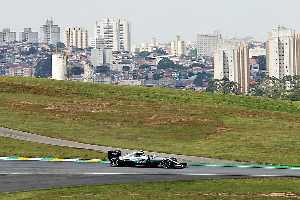 Rosberg supera Hamilton e lidera último ensaio em Interlagos