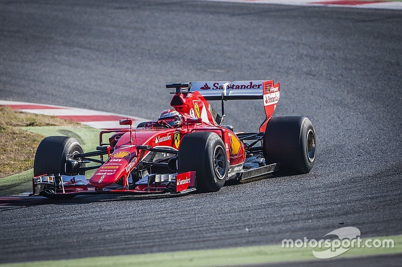 Kimi Raikkonen, Ferrari con los neumáticos Pirelli 2017