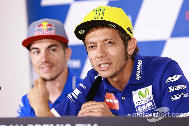 Valentino Rossi, Yamaha Factory Racing, Maverick Viñales, Team Suzuki Ecstar MotoGP