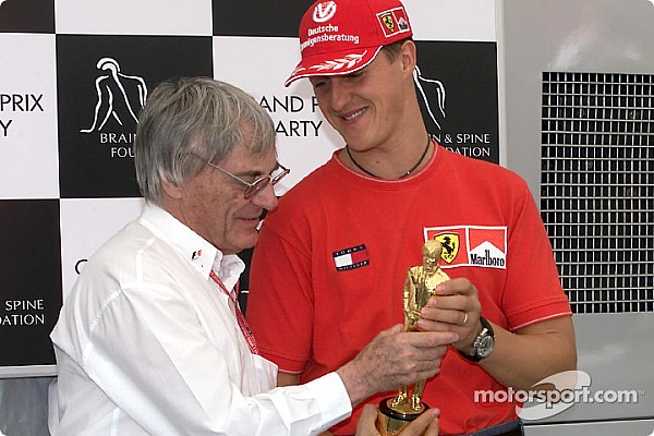 Ecclestone: "Ser&iacute;a bueno para la F1 tener otro Schumacher"
