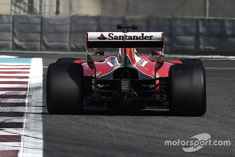 Kimi Raikkonen, Ferrari con las nuevas Pirelli 2017