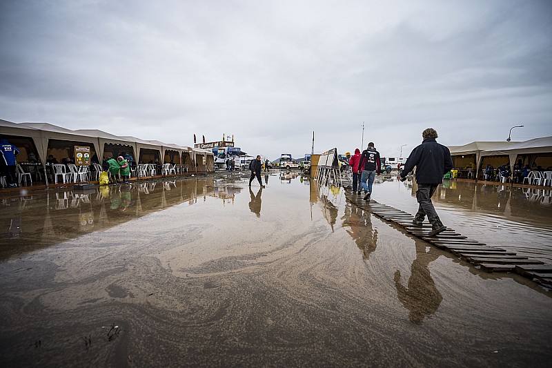 Flooding at the Bivouac in Oruro