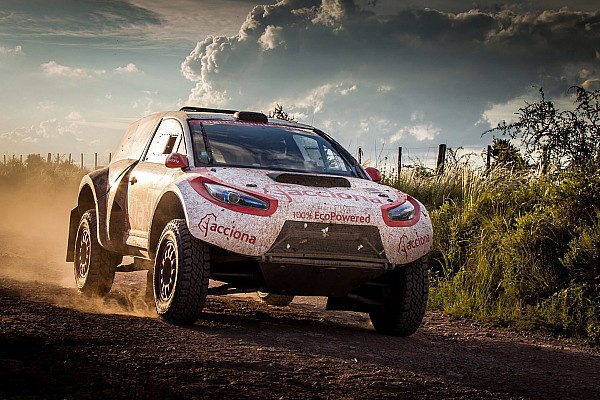 El reto técnico del único coche eléctrico del Dakar