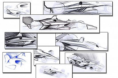 L'IndyCar dévoile des premiers dessins de sa voiture 2018